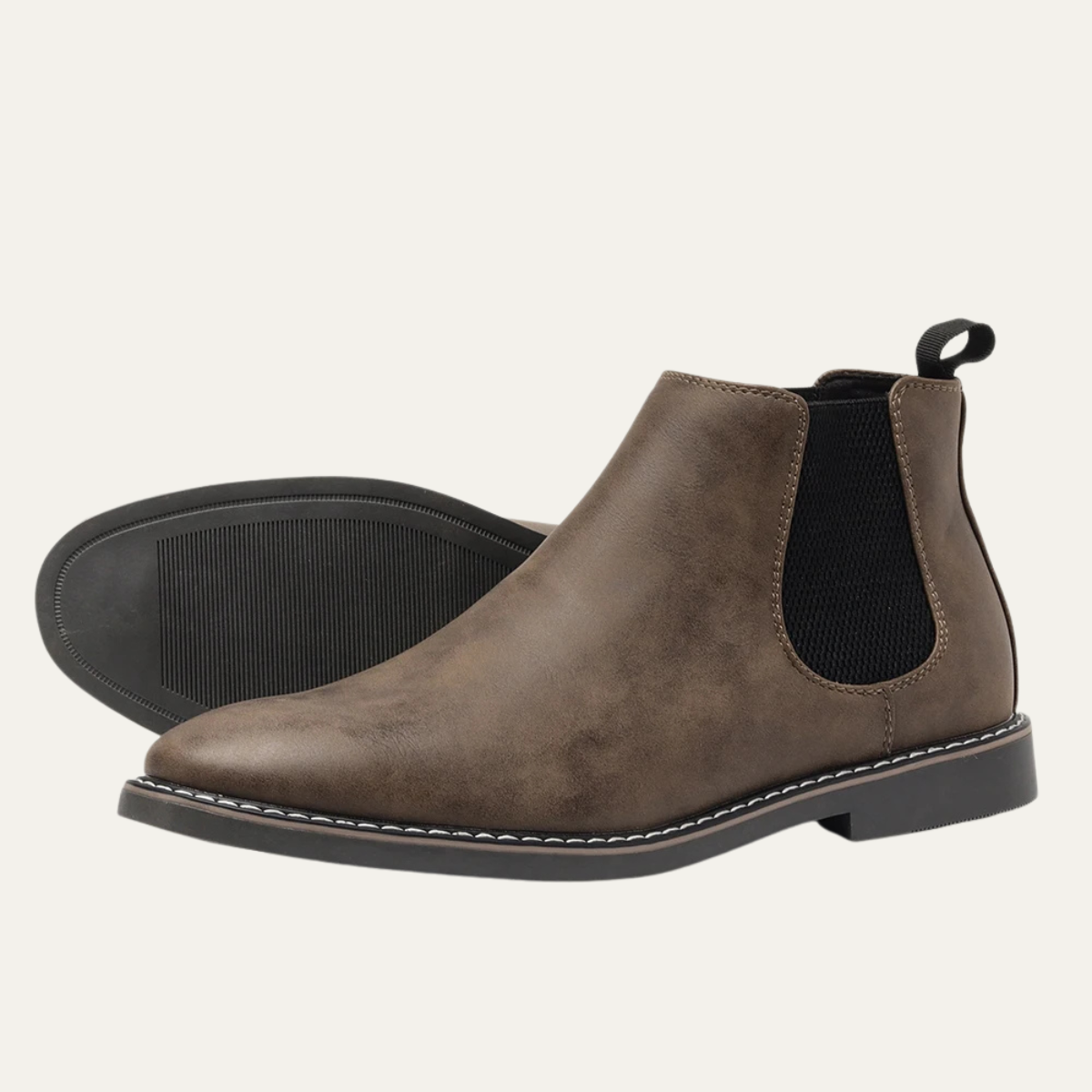 The Conegliano Men's Trendy Ankle Leather Chelsea Boots