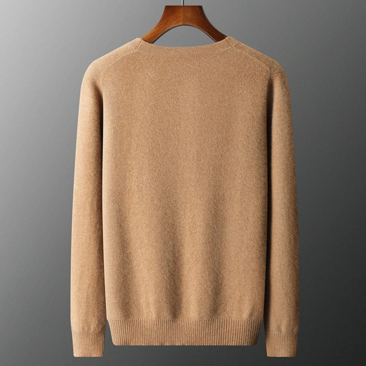 The Ravenport Cashmere Sweater – Men's 100% Soft Luxury Wool Knit Sweater