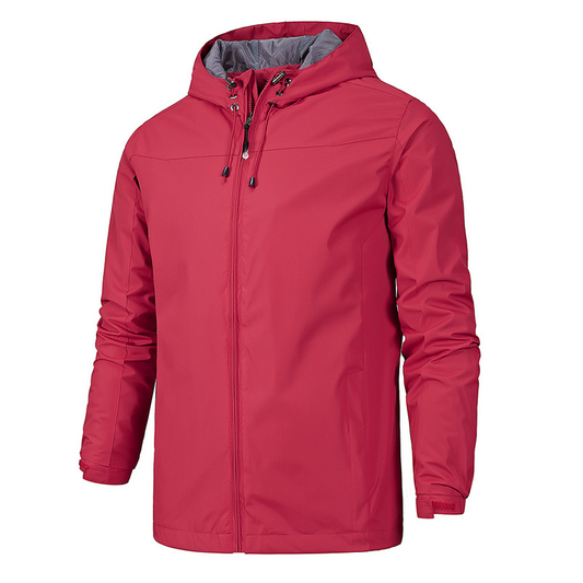 Warren | Men’s Lightweight Waterproof Rain Jacket | Breathable Windbreaker with Hood
