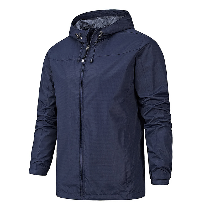 Warren | Men’s Lightweight Waterproof Rain Jacket | Breathable Windbreaker with Hood