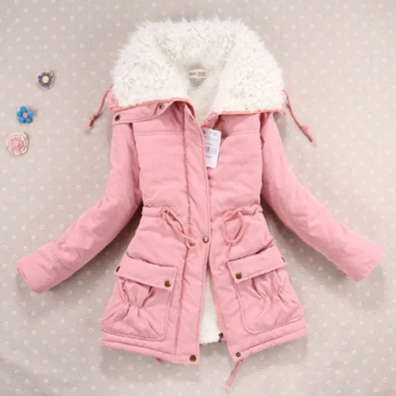 Riana | Women's Lightweight Winter Jacket with Fleece Lining and Drawstring