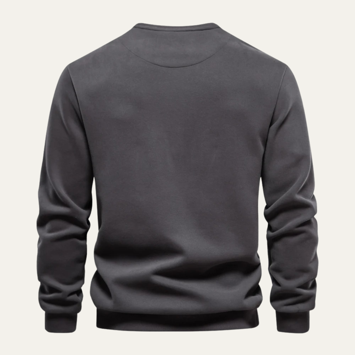 The Glasgow Men's Casual Crew Neck Jumper with Chest Pocket