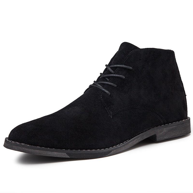 Carysso | Men's Lace-Up Suede Retro Ankle Boots | Stylish and Comfortable Everyday Footwear