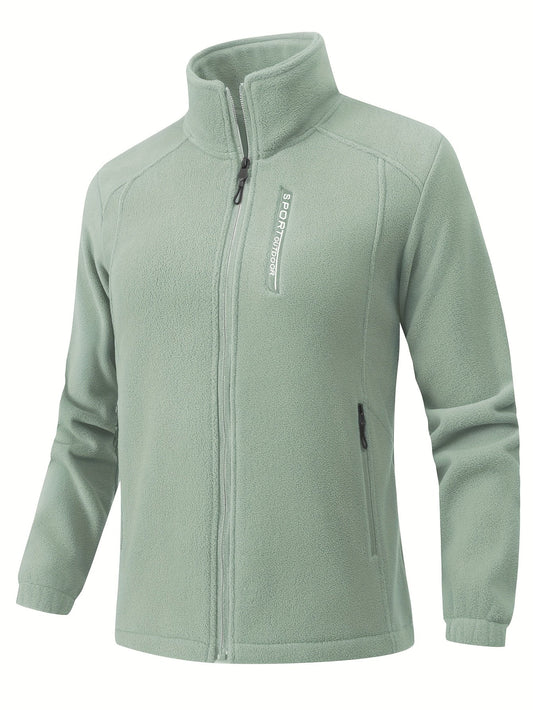 Sheila | Women’s Soft Zip Jacket with Stand Collar for Outdoor Sports