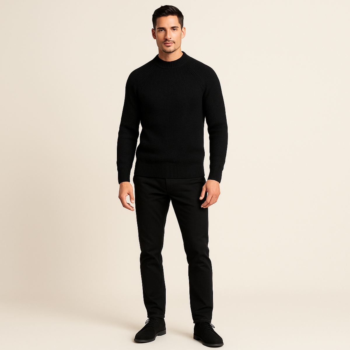The Ely 100% Cashmere Crewneck for Men