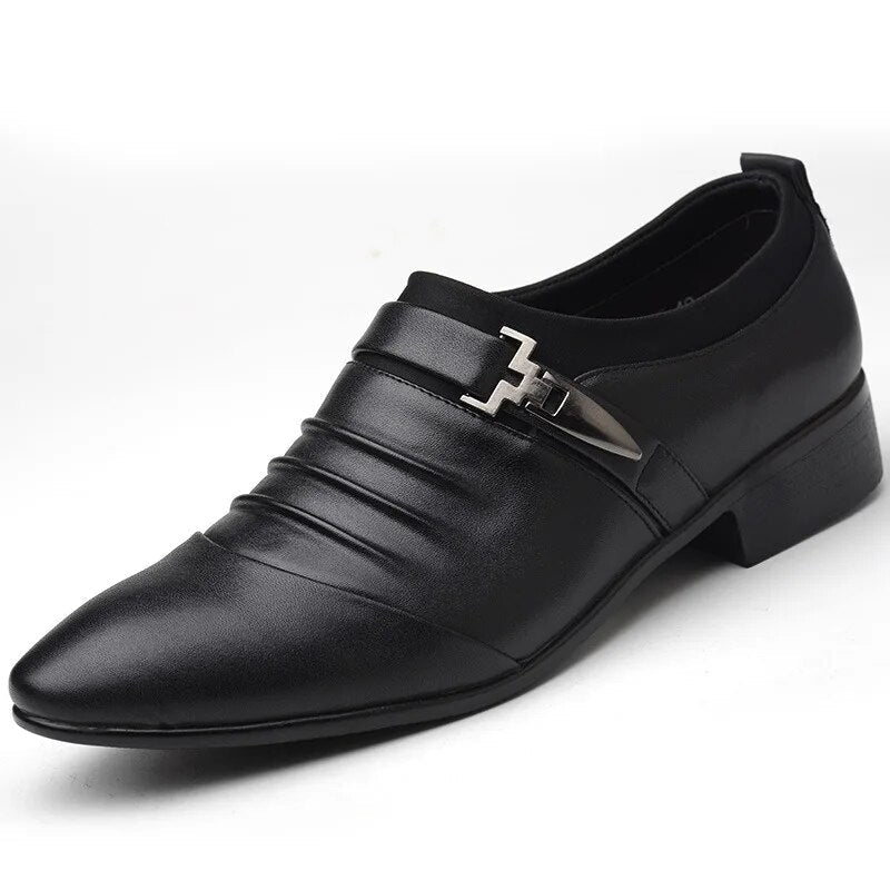 Branson | Men's Elegant Slip-On Oxford Shoes – Business Casual with a Modern Touch