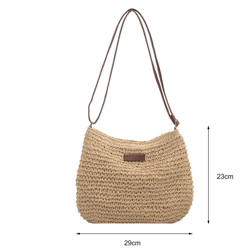 Nyssa | Women's Vintage Crochet Woven Hobo Shoulder Bag – Boho Chic & Timeless Style