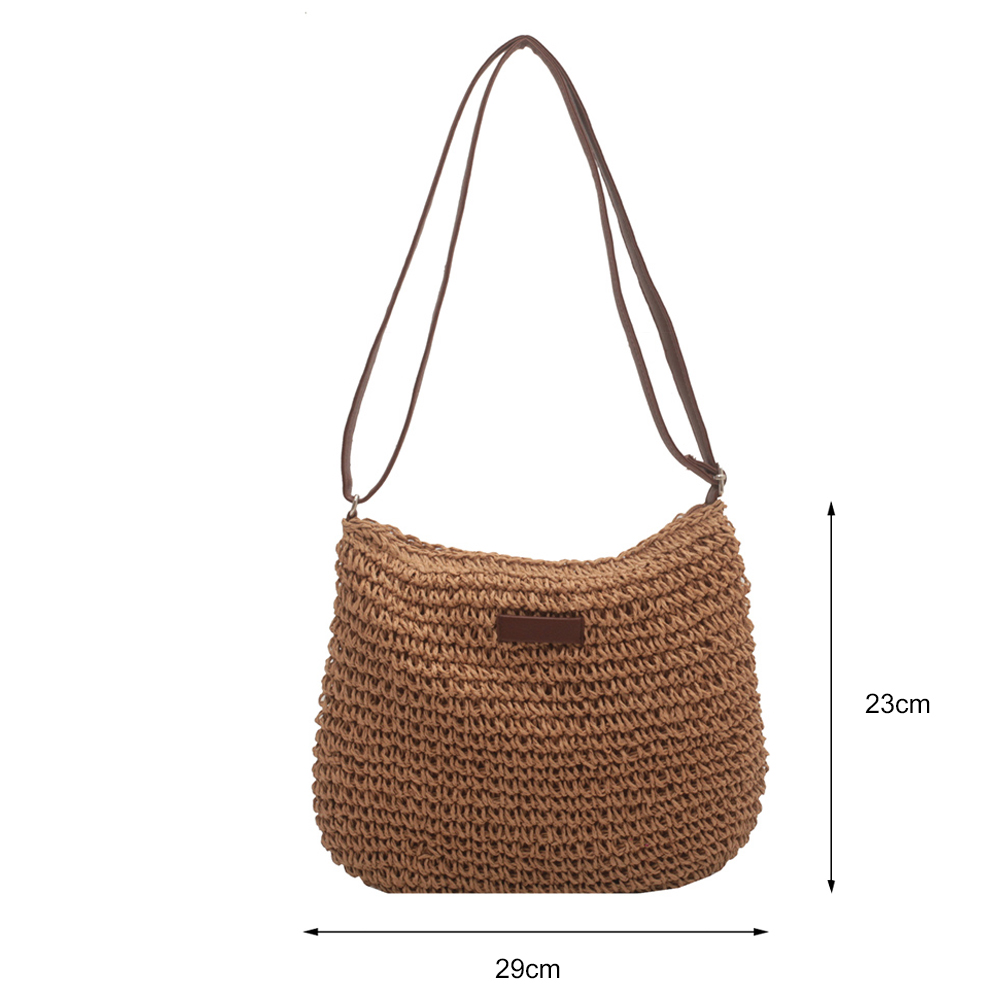 Nyssa | Women's Vintage Crochet Woven Hobo Shoulder Bag – Boho Chic & Timeless Style