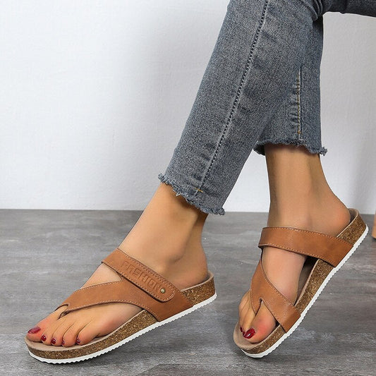 Eugenie | Women's Orthopedic Toe Ring Summer Slippers
