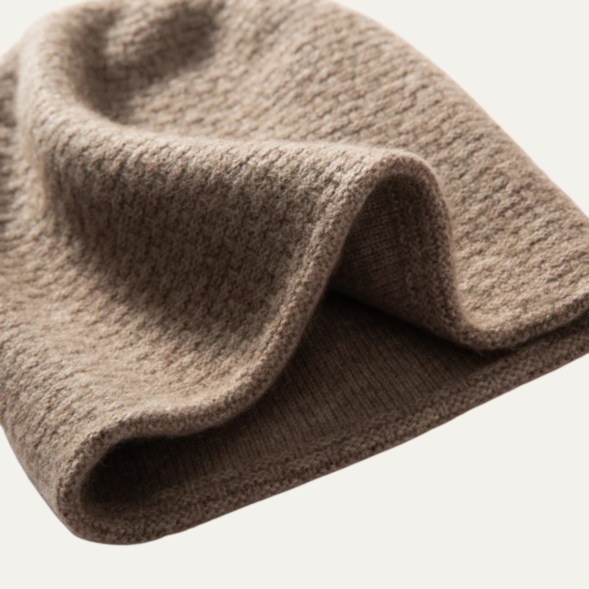 The Westbury Trendy Ribbed Knit Cashmere Beanie