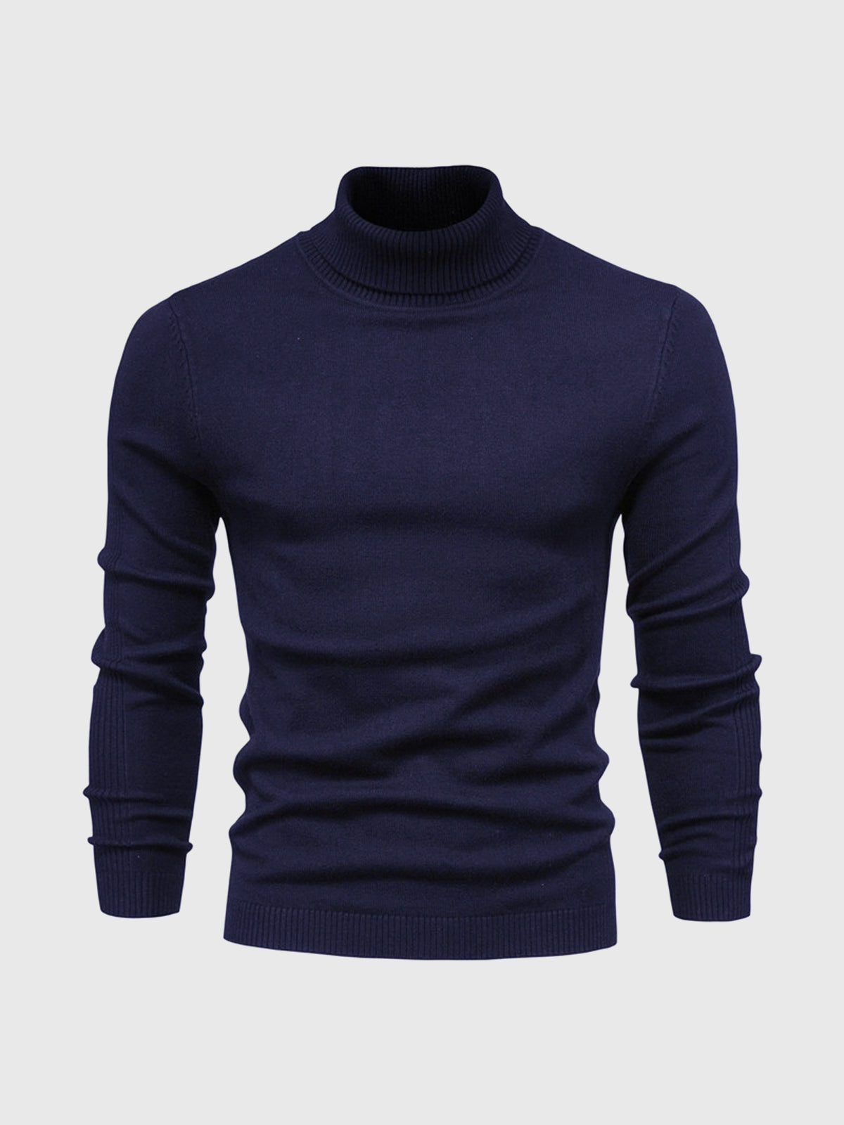 Raymond | Men’s Cotton Turtleneck Jumper – Elegant Solid Colour Sweater