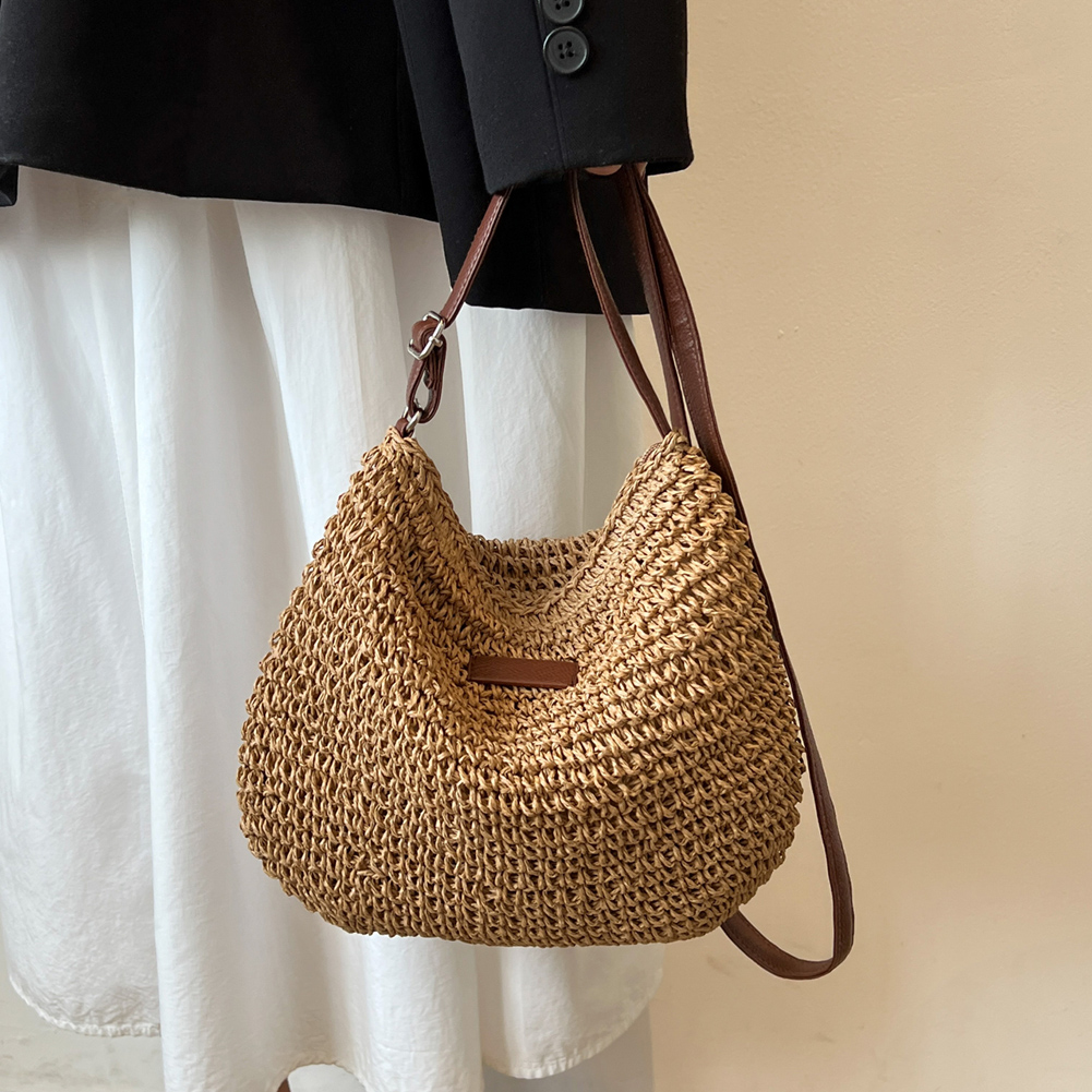 Nyssa | Women's Vintage Crochet Woven Hobo Shoulder Bag – Boho Chic & Timeless Style