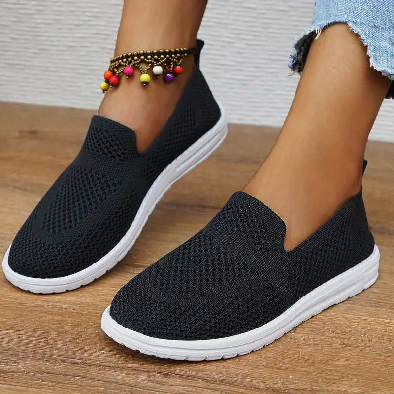 Leila | Women's Mesh Slip-On Orthopedic Sneakers – Breathable, Comfortable & Casual