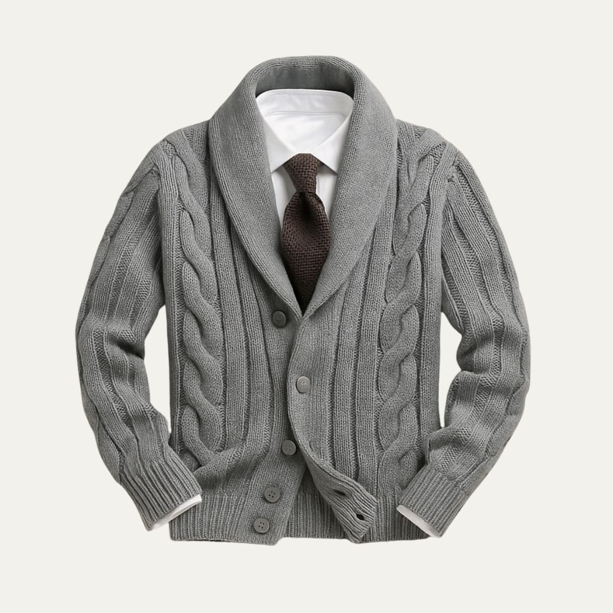 The Kensington Knitted Cardigan for Men