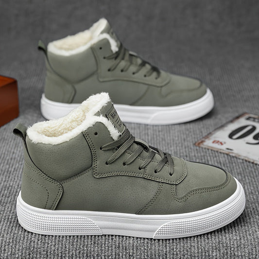 Yorick | Men’s High-Cut Winter Boots with Lace-Up Design and Warm Interior Lining