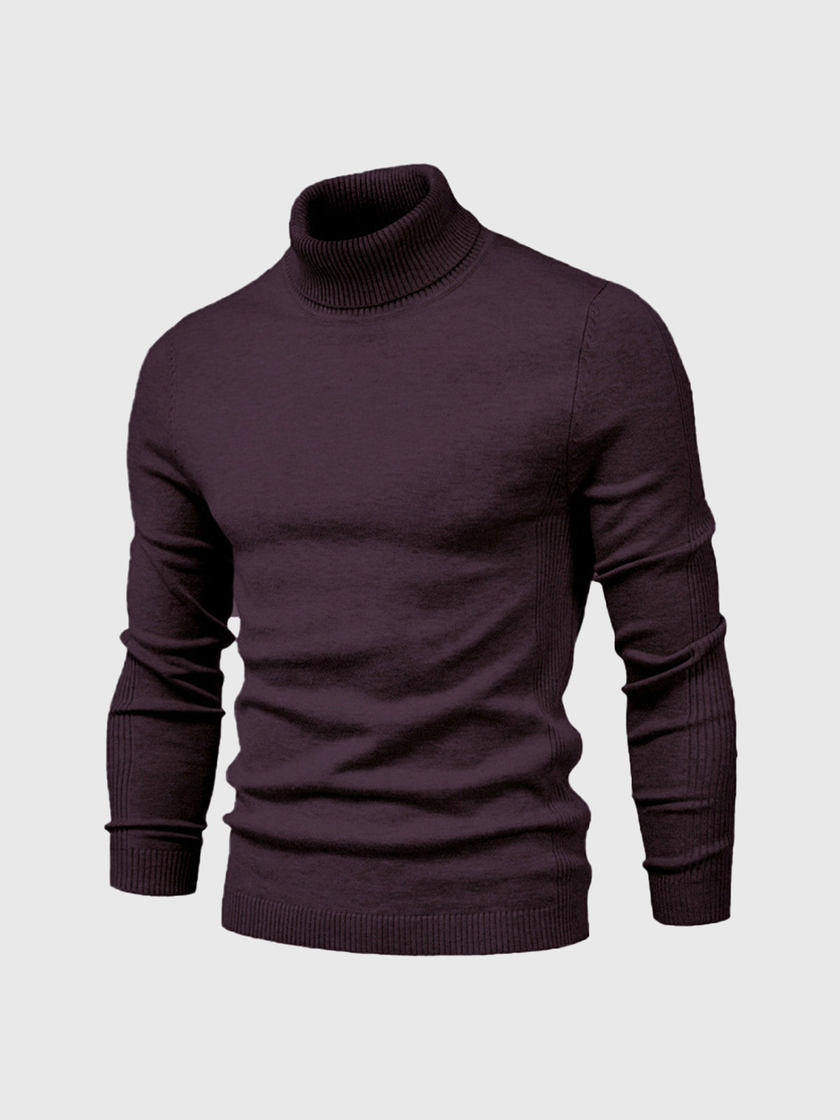 Raymond | Men’s Cotton Turtleneck Jumper – Elegant Solid Colour Sweater