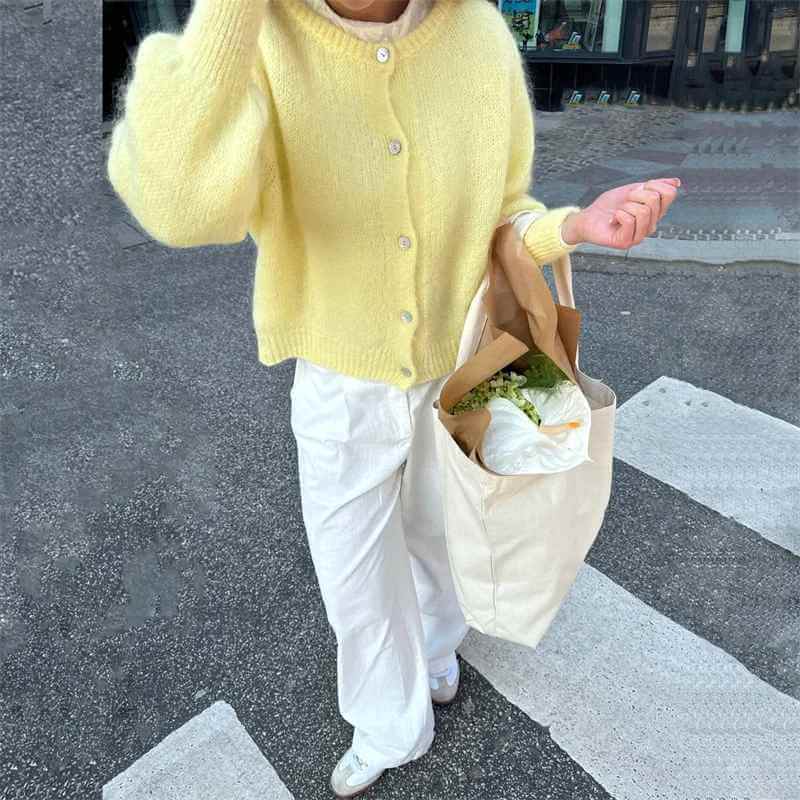 Mia | Women’s Knit Buttoned Cardigan | Soft, Elegant & Comfortable Winter Layer