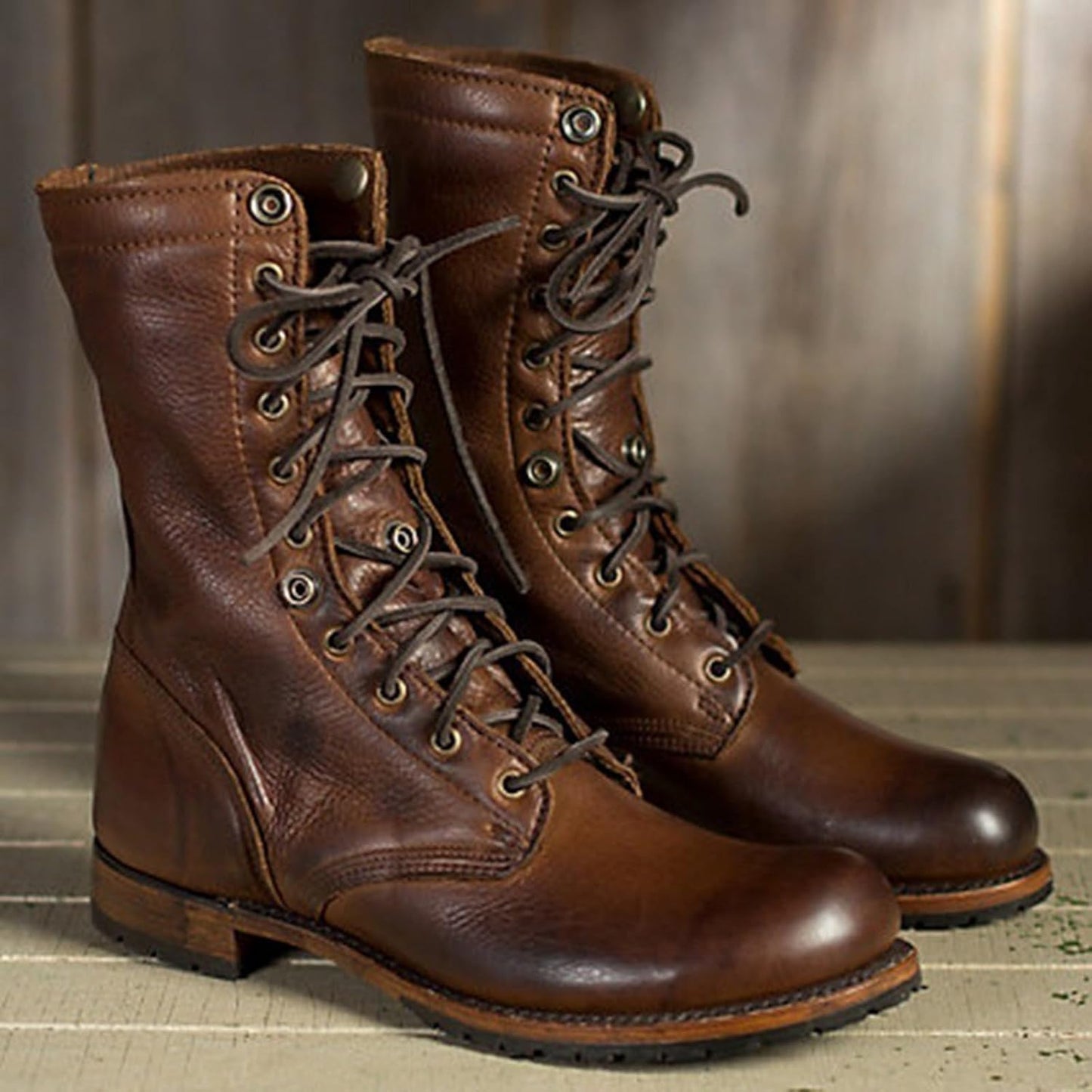 Rebecca | Women’s Warm Lined Vintage Lace Up Boots | Soft & Flexible Comfort