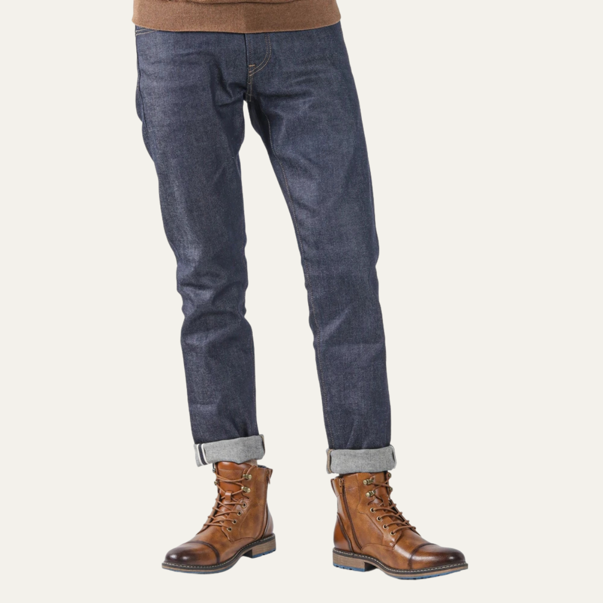 The Derbyshire Men's Rugged Adventure Outdoor Leather Boots