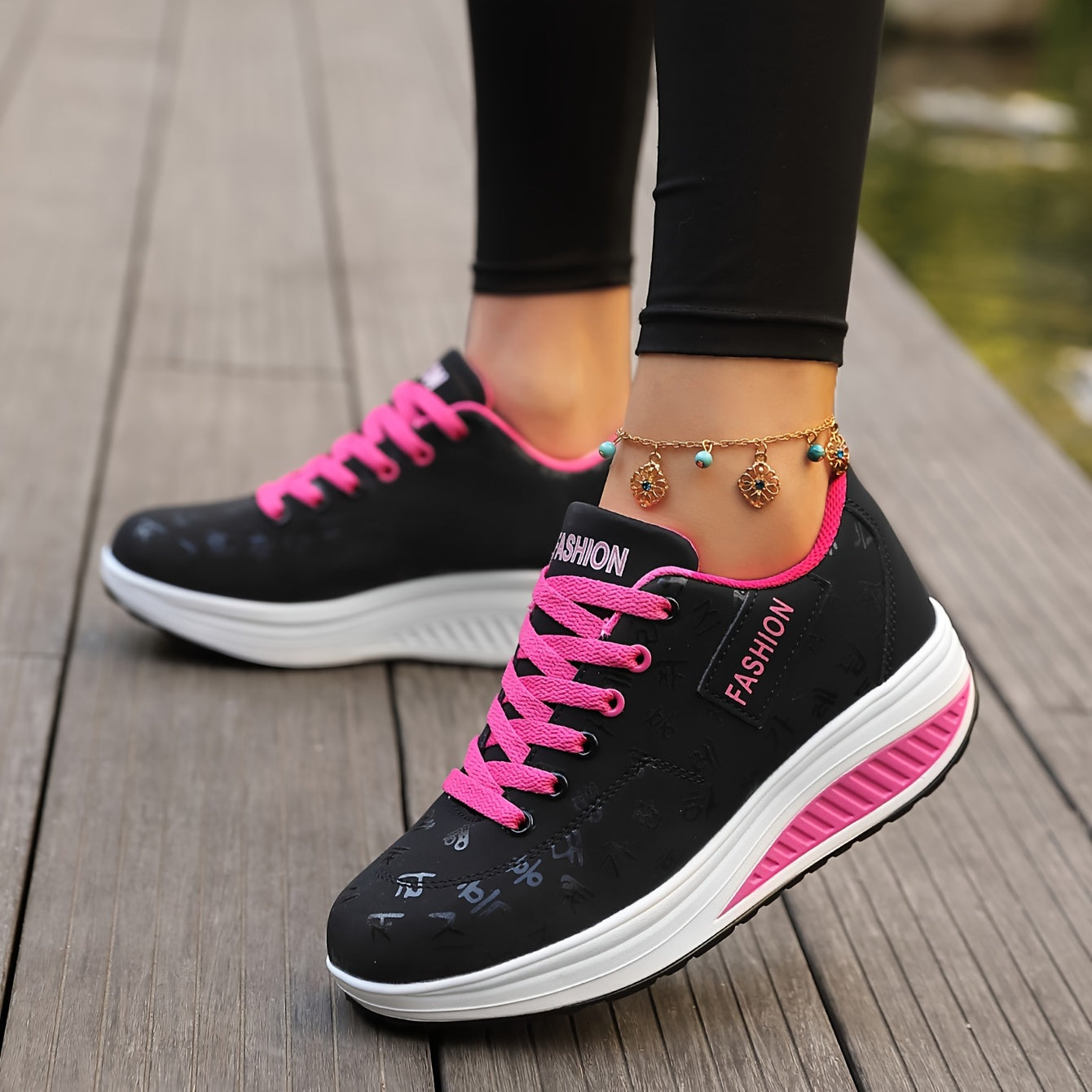 Eira | Women's Modern Lace-Up Platform Sneakers – Trendy & Comfortable Everyday Shoes