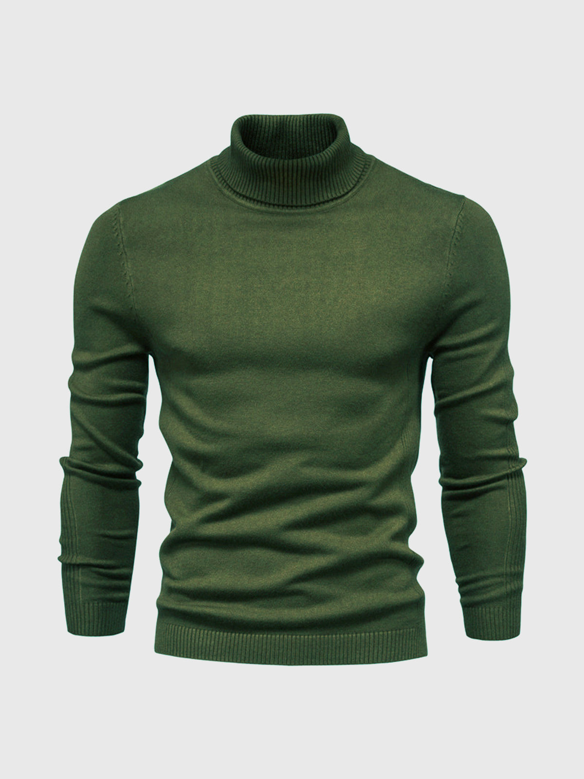 Raymond | Men’s Cotton Turtleneck Jumper – Elegant Solid Colour Sweater