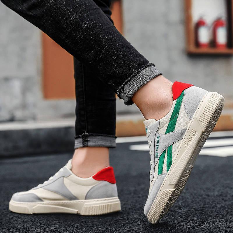 Flavio | Men’s Lace-Up Classic Sneakers | Sturdy Everyday Footwear