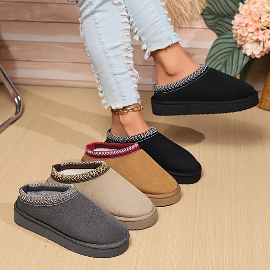Mary | Women’s Cozy Indoor Mules Slippers with Non-Slip Sole