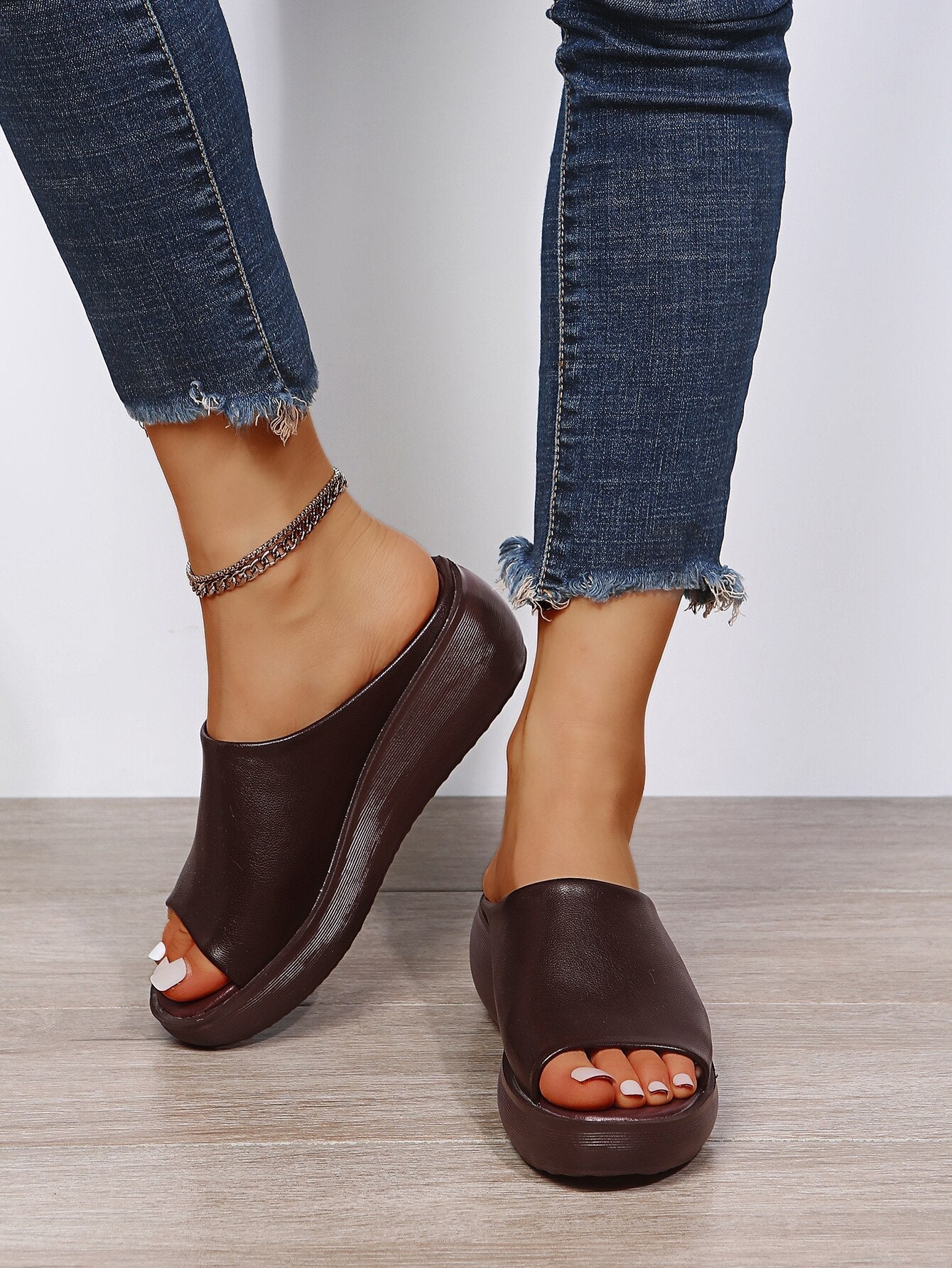Elsinia | Women's Wedge Open-Toe Sandals – Soft, Breathable & Ultra Comfortable