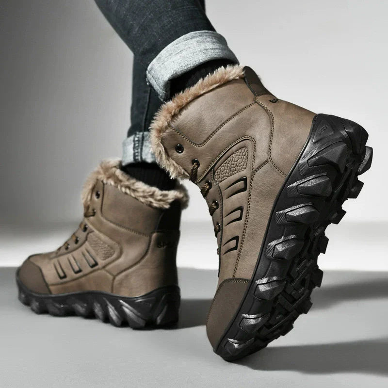 Elian | Men’s Premium Fur Lined Winter Boots