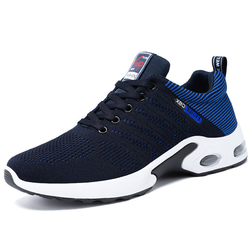Juniver | Men’s Lightweight Athletic Trainers – Breathable Mesh – Cushioned Sole – Low Top Comfort