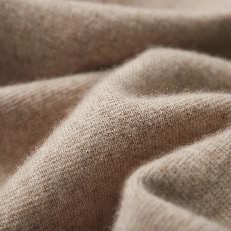 Hartmut | Men’s Premium Cashmere Cardigan with Full Zip and Side Pockets
