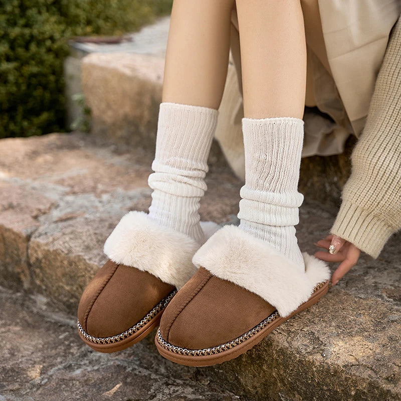 Laurel | Women’s Plush Winter Slippers with Soft Fur Lining & Warm Comfort