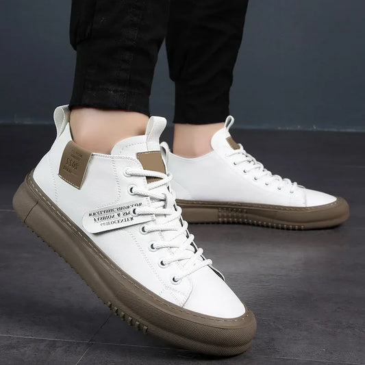 Zander | Men's Stylish High-Top Everyday Sneakers