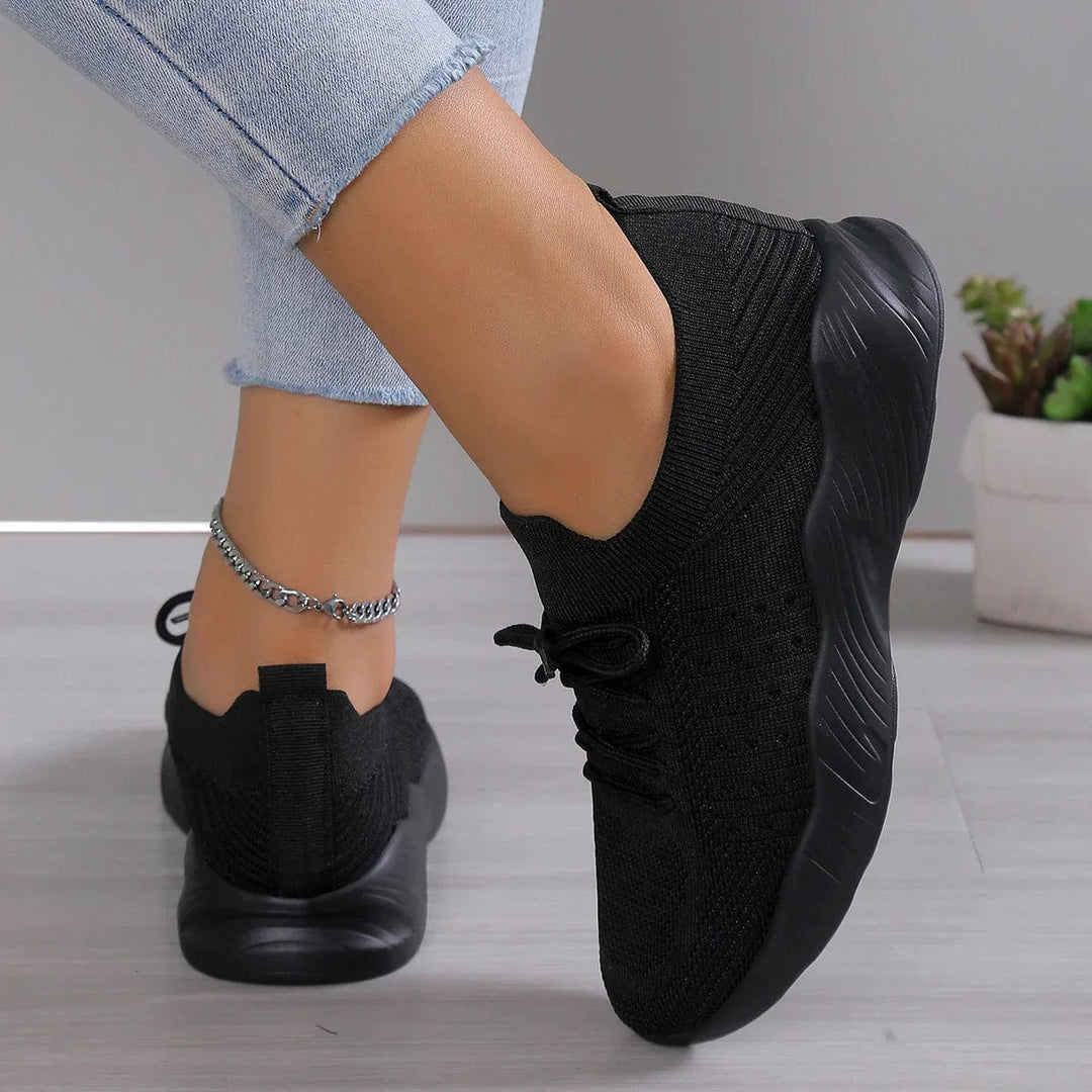 Rowena | Women's Breathable Lace-Up Mesh Sneakers for Comfort and Style