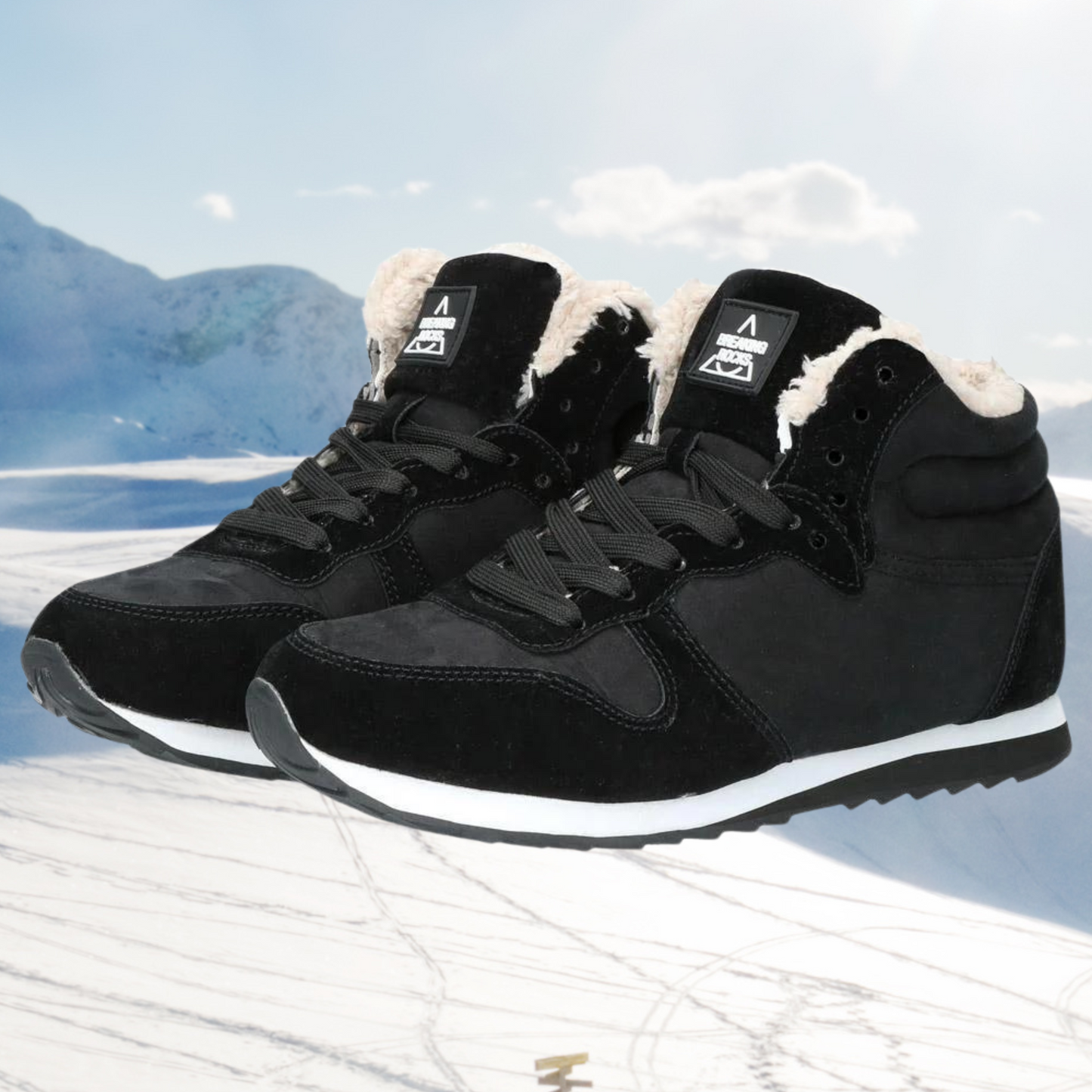 Wilson | Men's Fleece-Lined Lace-Up Winter Sneakers for Ultimate Comfort