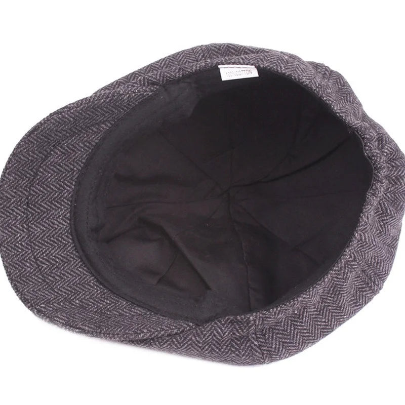 Helmut | Men's Vintage Cotton Newsboy Cap