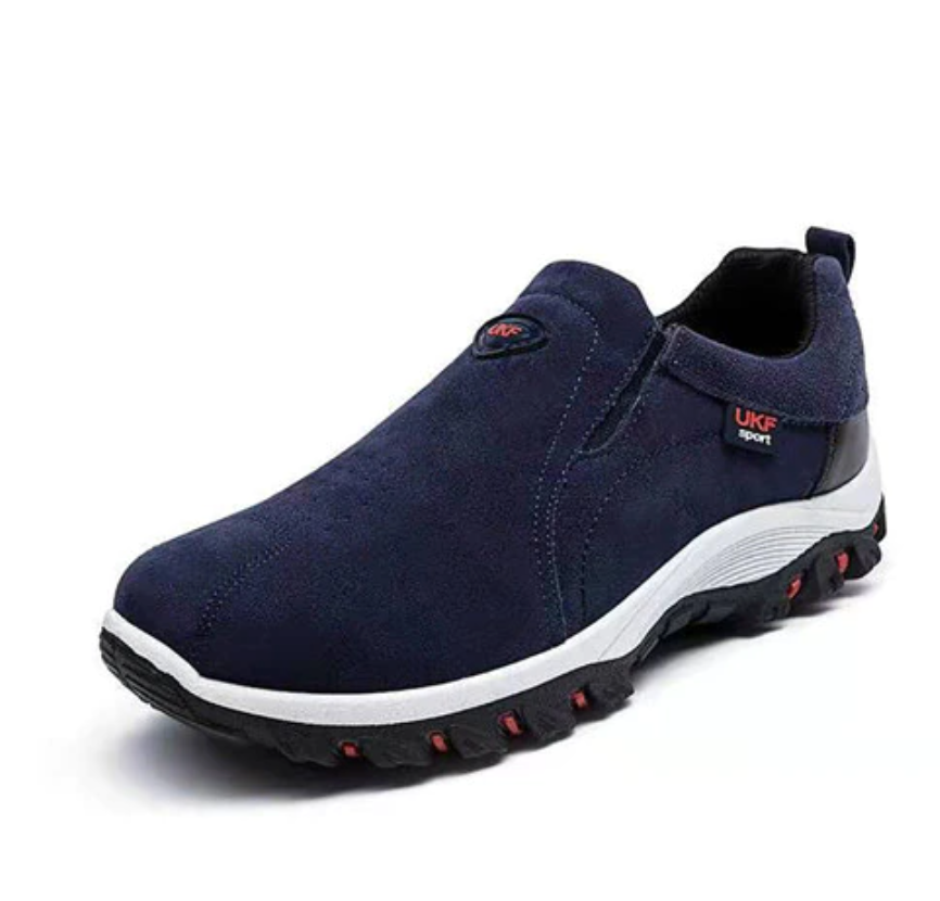 Euphy | Women's Slip-On Running Sneakers – Faux Suede, Breathable & Lightweight