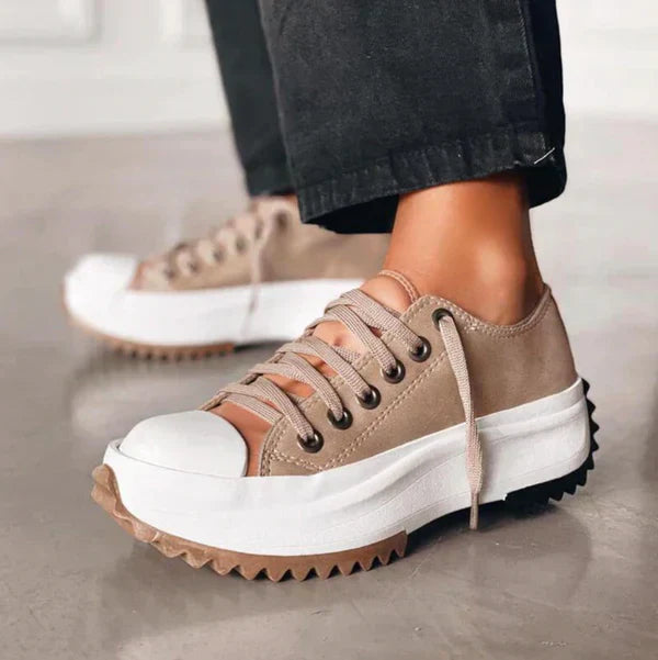 Dahlise | Women's Lace-Up Platform Sneakers – Modern, Stylish & Ultra-Comfortable