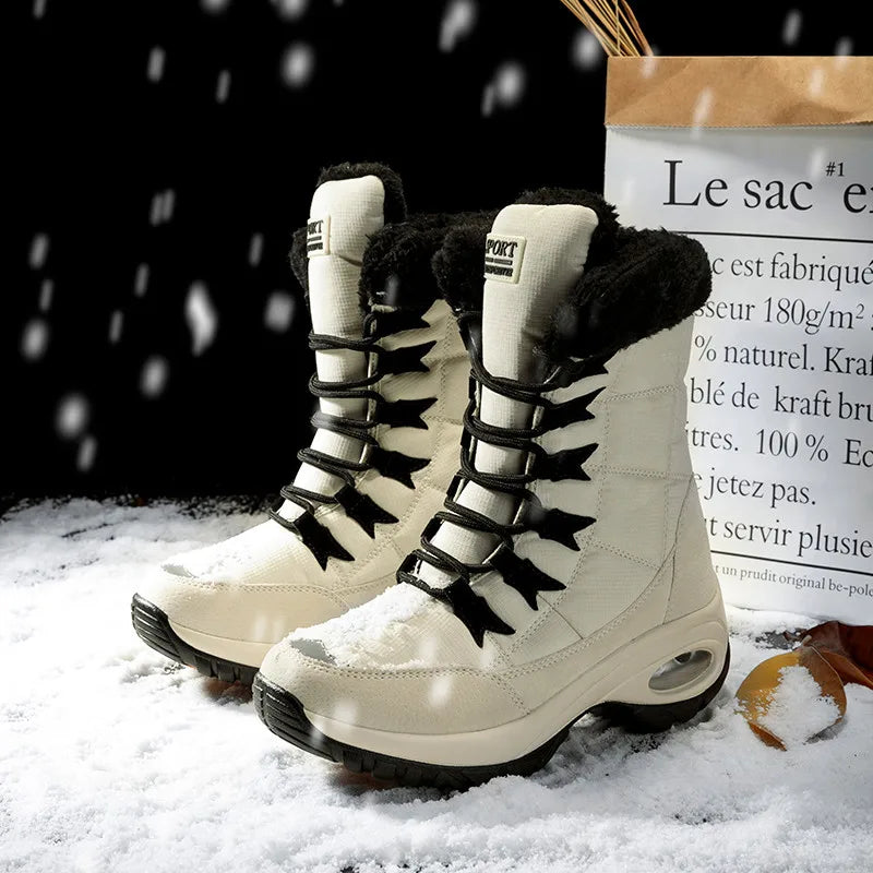 Melinette | Women's Waterproof Winter Boots with Plush Lining