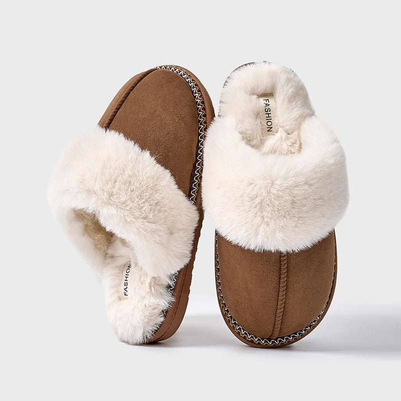 Laurel | Women’s Plush Winter Slippers with Soft Fur Lining & Warm Comfort