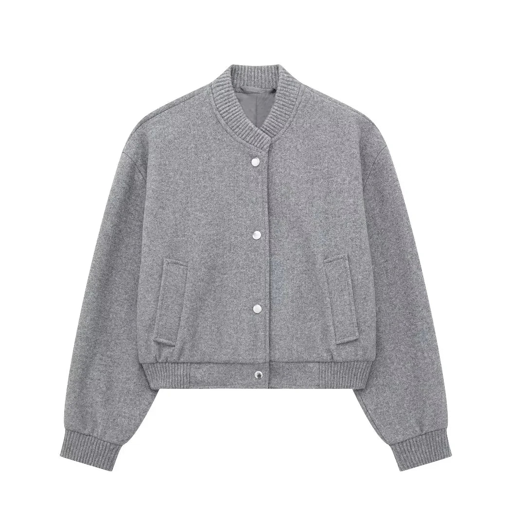 Deliana | Women's Buttoned Short Jacket – Stylish, Casual, and Effortlessly Chic