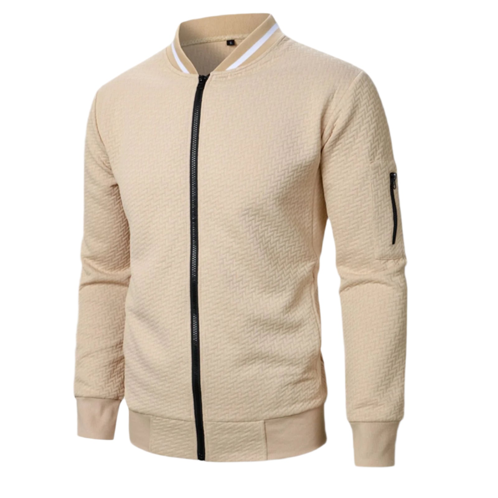 The Harrogate Elegant Zip-Up Cardigan