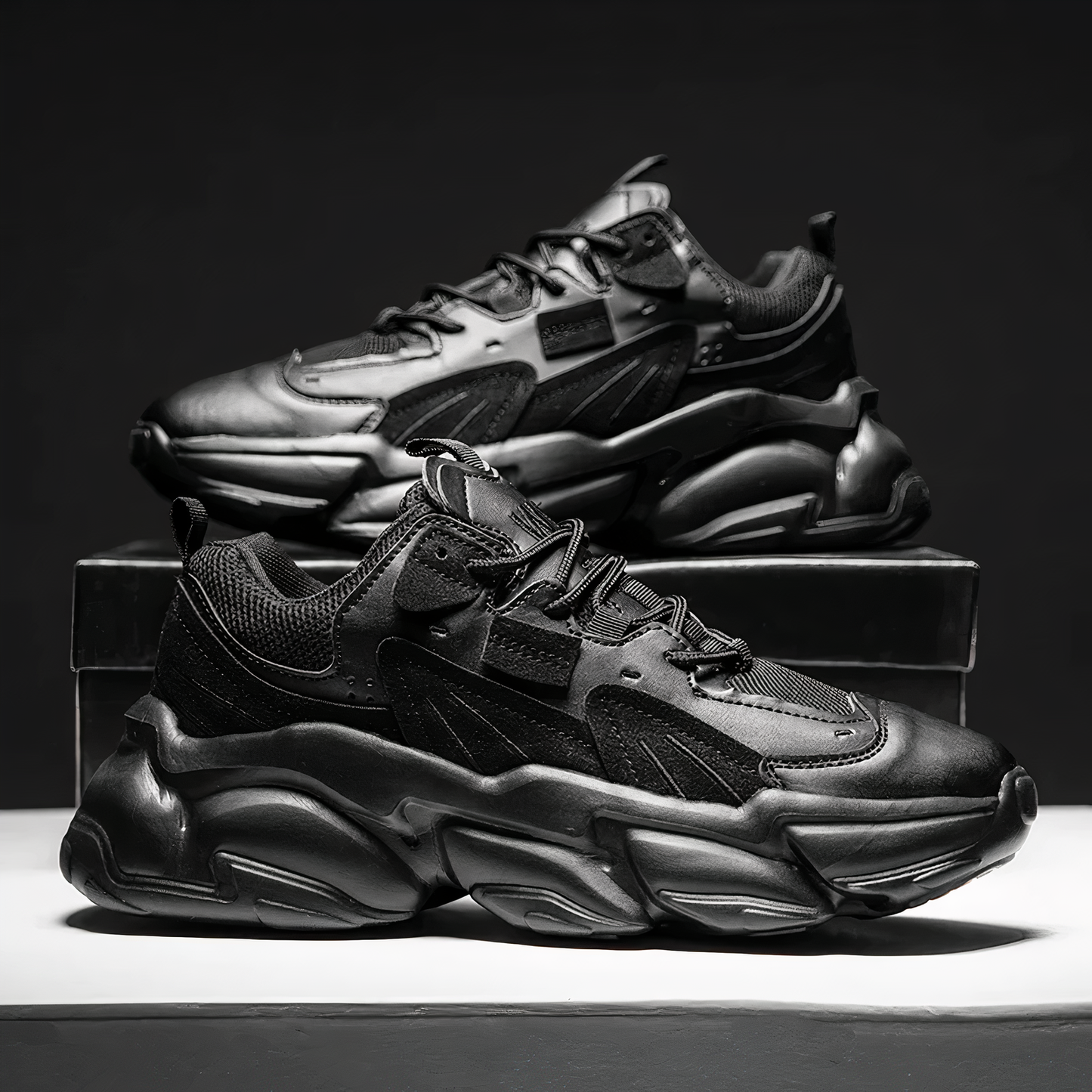 Godric | Men's Lightweight 6cm Boost Sneakers – Stylish, Sporty & Comfortable