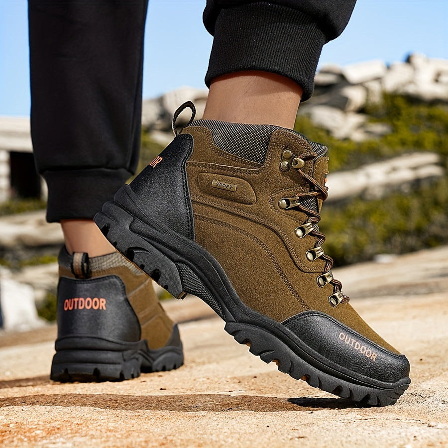 Xerion | Men’s High-Cut Hiking Boots with Lace-Up Outdoor Design