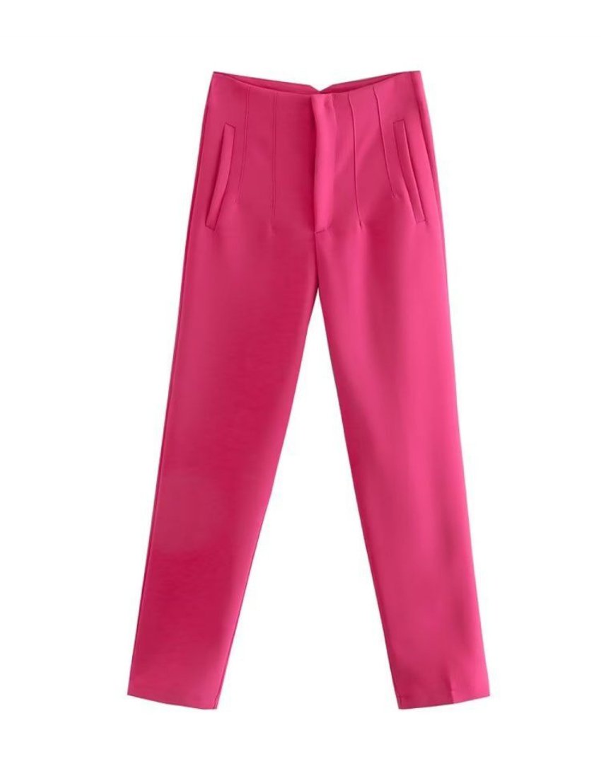 Blossom | Women's High Waist Business Casual Tailored Trousers