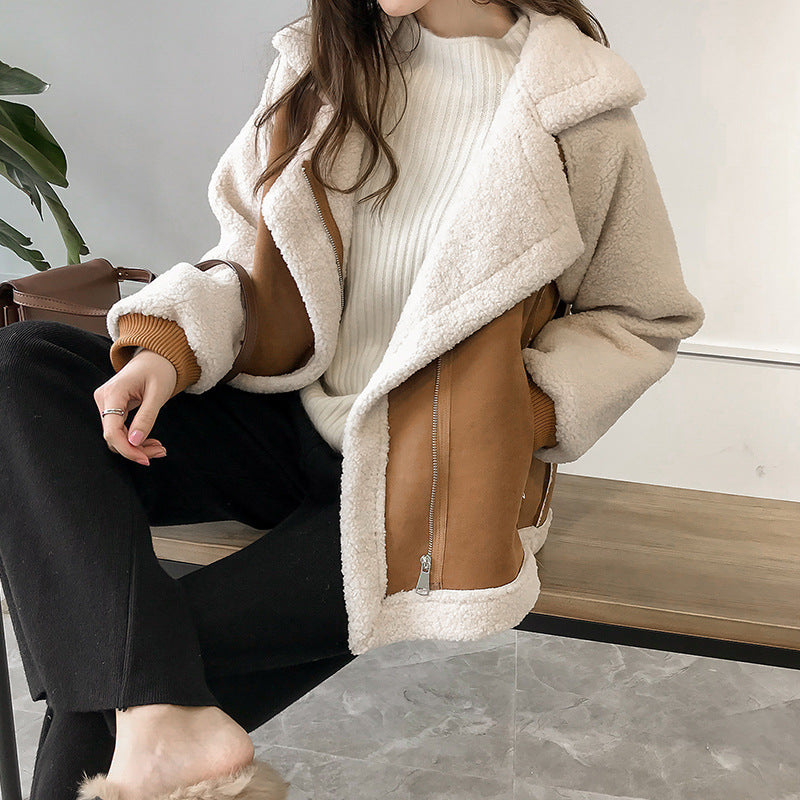 Sophia | Women’s Oversized Teddy Coat | Warm Fleece Lined Jacket