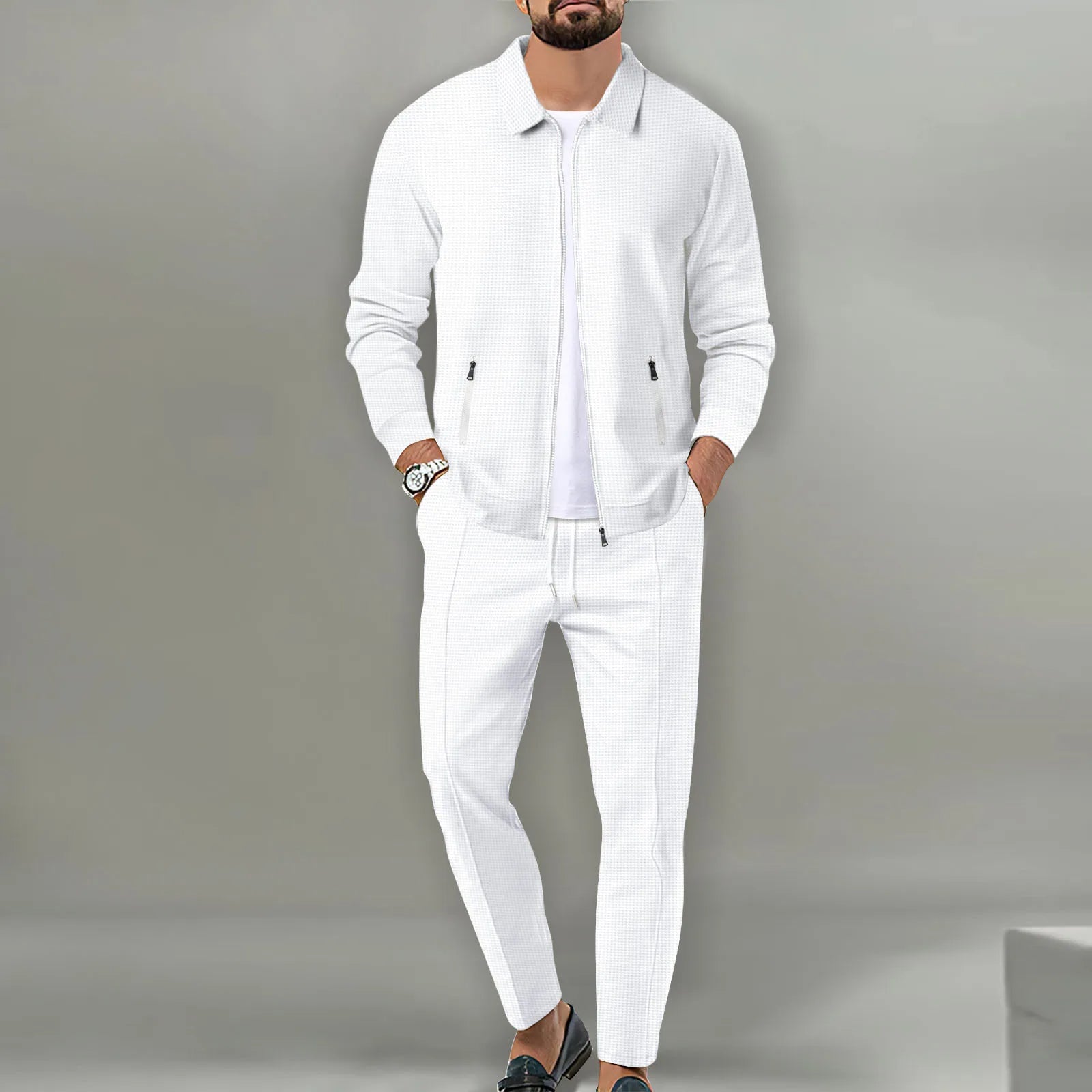 The Cornwall Linen Set – Jacket & Trousers for Men