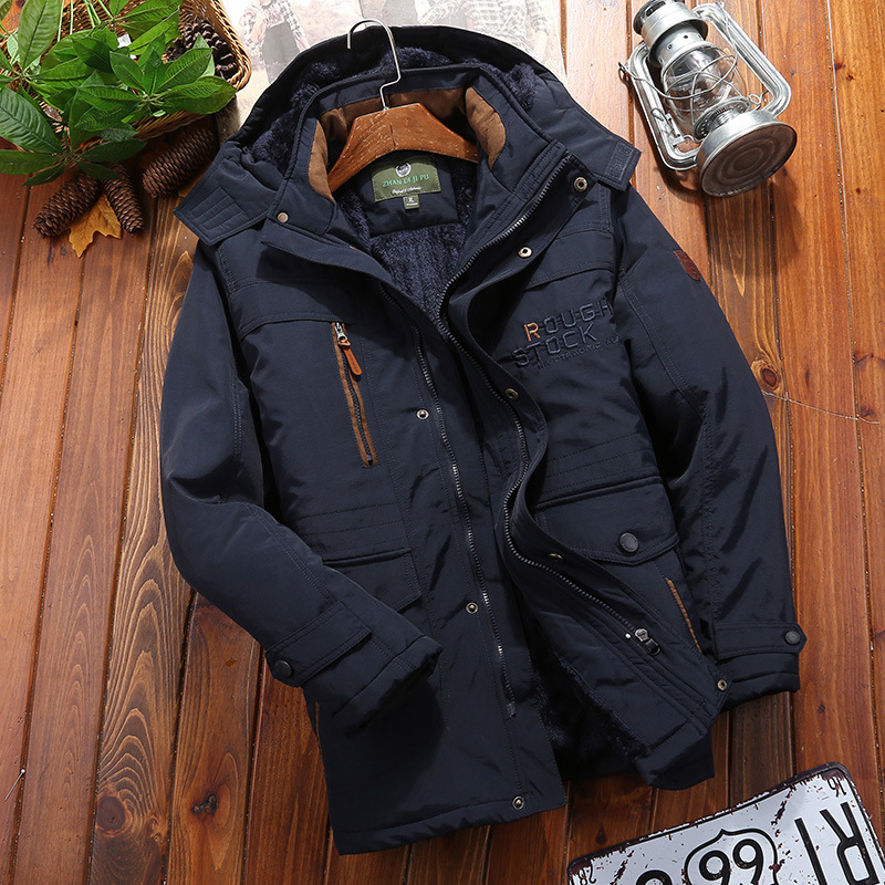 Lorvan | Men’s Modern Winter Parka with Fleece Lining & Adjustable Hood