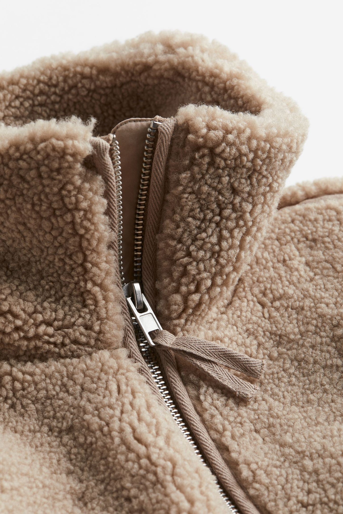 Lydia | Women's Oversized Fleece Jacket with Zipper Front and High Collar
