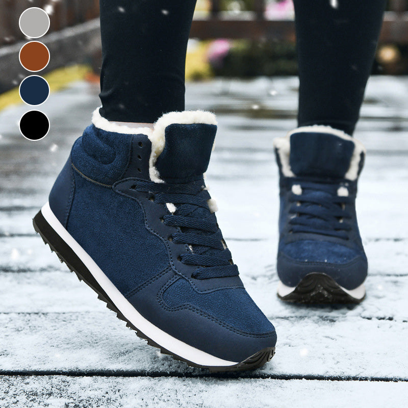 Tilda | Women's Fleece-Lined Orthopedic Winter Sneakers with Lace-Up Design